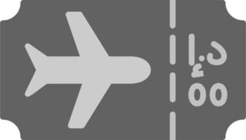 aereo biglietto vettore icona