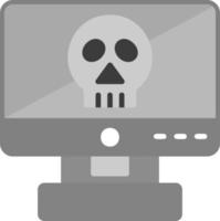 computer pirateria vettore icona