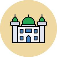 icona del vettore moschea