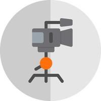 telecamera tripode vettore icona design