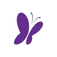 farfalla logo piatto icona vettore illustrazione