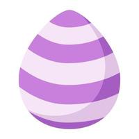cartone animato colorato Pasqua uova icona. vettore