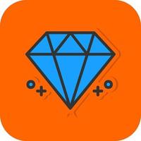 diamante vettore icona design