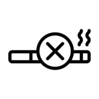 smettere fumo icona design vettore