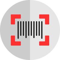 codice a barre scansione vettore icona design