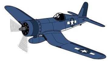 illustrazione di guerra aereo vettore