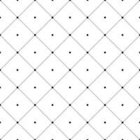 senza soluzione di continuità modello geometrico polka punto e diamante monocromatico tono nero sfondo, piastrella modello, a strisce camicia. vettore