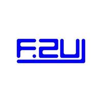 fz lettera logo creativo design con vettore grafico, fz semplice e moderno logo.