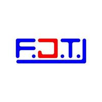 fjt lettera logo creativo design con vettore grafico, fjt semplice e moderno logo.