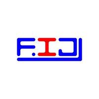 fig lettera logo creativo design con vettore grafico, fig semplice e moderno logo.
