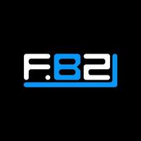 fbz lettera logo creativo design con vettore grafico, fbz semplice e moderno logo.