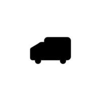 camion auto icona. semplice stile carico manifesto sfondo simbolo. camion auto marca logo design elemento. camion auto maglietta stampa. vettore per etichetta.