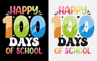 100 ° giorno t camicia gratuito, 100 giorni di scuola magliette, 100 ° giorno t camicia , contento 100 giorni maglietta, insegnante t camicia, vettore
