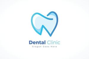 astratto dentale logo per dentale clinica vettore