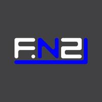 fnz lettera logo creativo design con vettore grafico, fnz semplice e moderno logo.