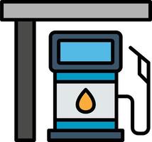 benzina pompa vettore icona