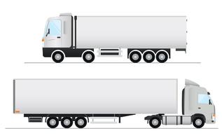 Vector Design realistico del camion