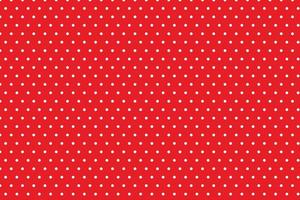 rosso sfondo bianca polka puntini modello disegno, adatto per vestiti, carta, tovaglie, camicie. vettore