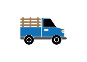 animale camion icona clipart illustrazione design vettore