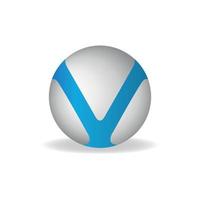 vlogo blu 4 marca, simbolo, disegno, grafico, minimalista.logo vettore
