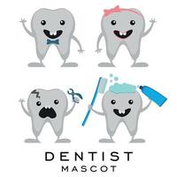 dentistmascot 2 logo marca, simbolo, disegno, grafico, minimalista.logo vettore