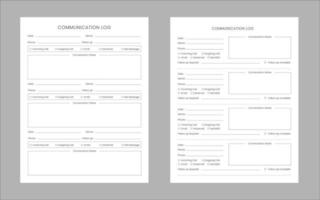 comunicazione log progettista vettore design modelli