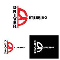 auto timone logo, autista vettore, trasporto veicolo disegno, riparazione, Manutenzione, auto box auto vettore
