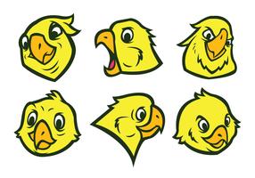 Logo vettoriale gratuito pappagallo