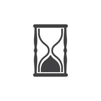 sabbia orologio icona vettore illustrazione design