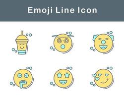 emoji vettore icona impostato