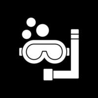 lo snorkeling vettore icona design