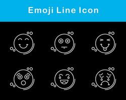 emoji vettore icona impostato