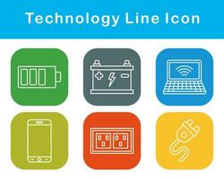 tecnologia vettore icona impostato