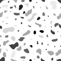 seamless terrazzo con pezzi di roccia colorati. modello senza cuciture di terrazzo. trama di marmo. vettore