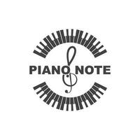 pianoforte icona vettore illustrazione design