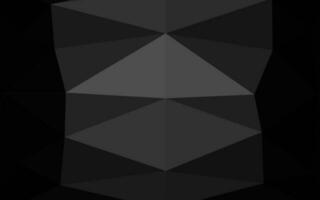 trama di mosaico triangolo nero scuro vettoriale. vettore