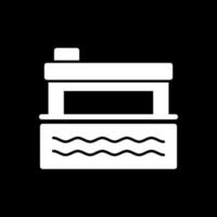 massaggio piscina vettore icona design