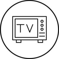 icona di vettore della TV