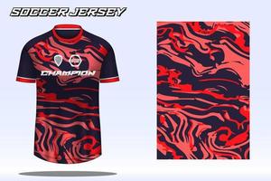 calcio maglia sport maglietta design modello per calcio club vettore