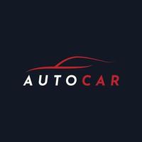 auto logo design vettore illustrazione