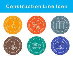 costruzione vettore icona impostato