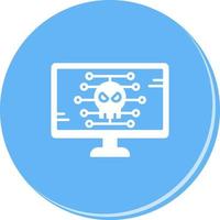 icona di vettore di malware