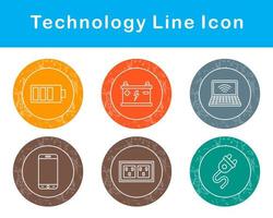 tecnologia vettore icona impostato