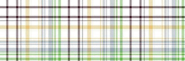 dai un'occhiata plaid modello è un' fantasia stoffa consistente di criss attraversato, orizzontale e verticale bande nel multiplo colori.seamless tartan per sciarpa, pigiama, coperta, piumino, kilt grande scialle. vettore