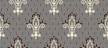 africano ikat paisley ricamo. batik tessile ikat damasco senza soluzione di continuità modello digitale vettore design per Stampa saree Kurti Borneo tessuto confine ikkat dupatta