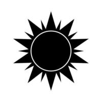 boho celeste sole icona logo. semplice moderno astratto design per modelli, stampe, ragnatela, sociale media messaggi vettore