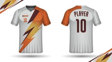 struttura per calcio calcio maglia vettore