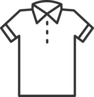 maglietta vettore icona