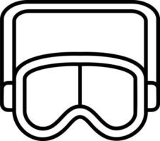 occhiali vettore icona