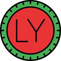 Libia comporre codice vettore icona